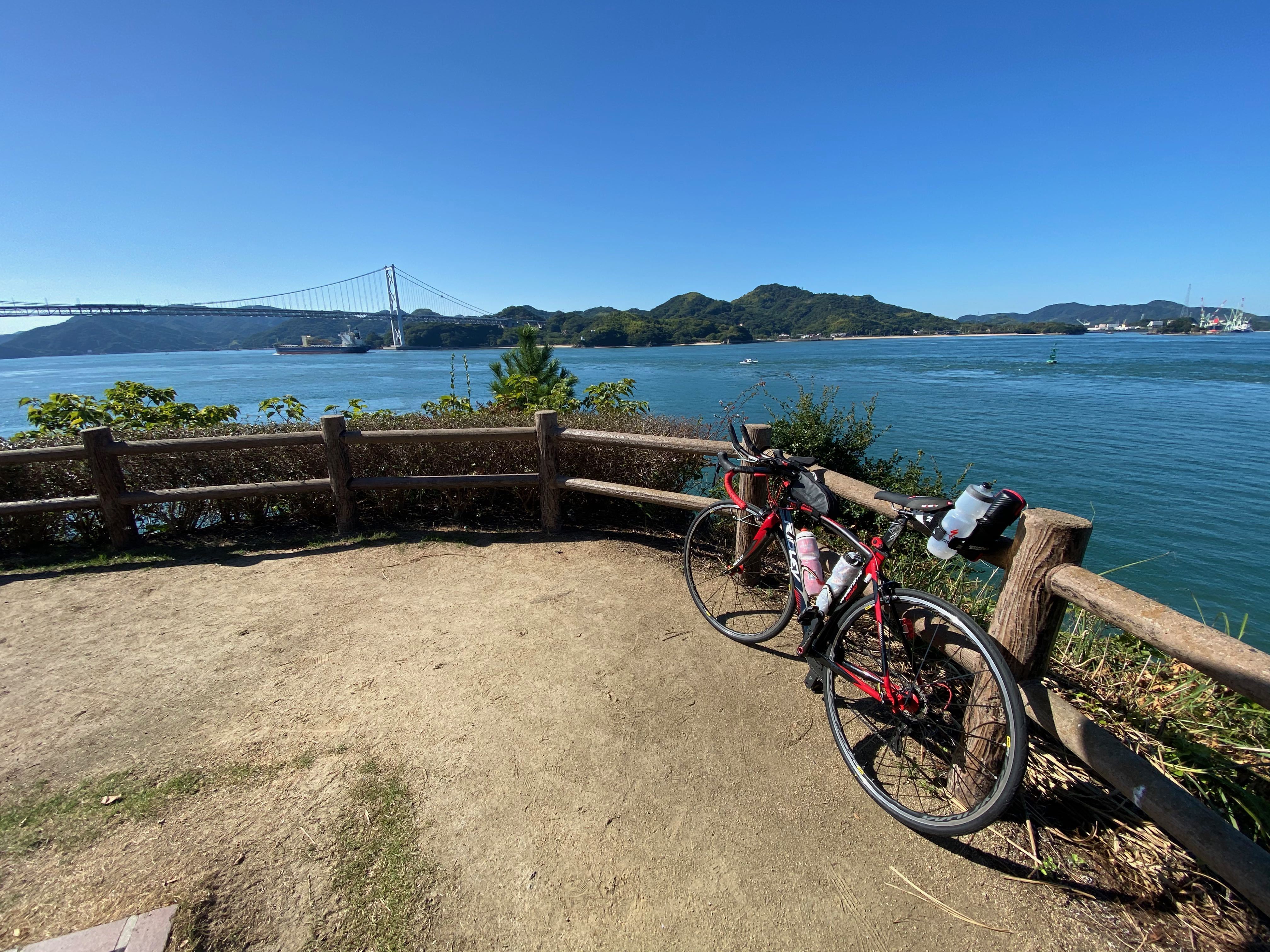 しまなみ海道サイクリング　景色　最高