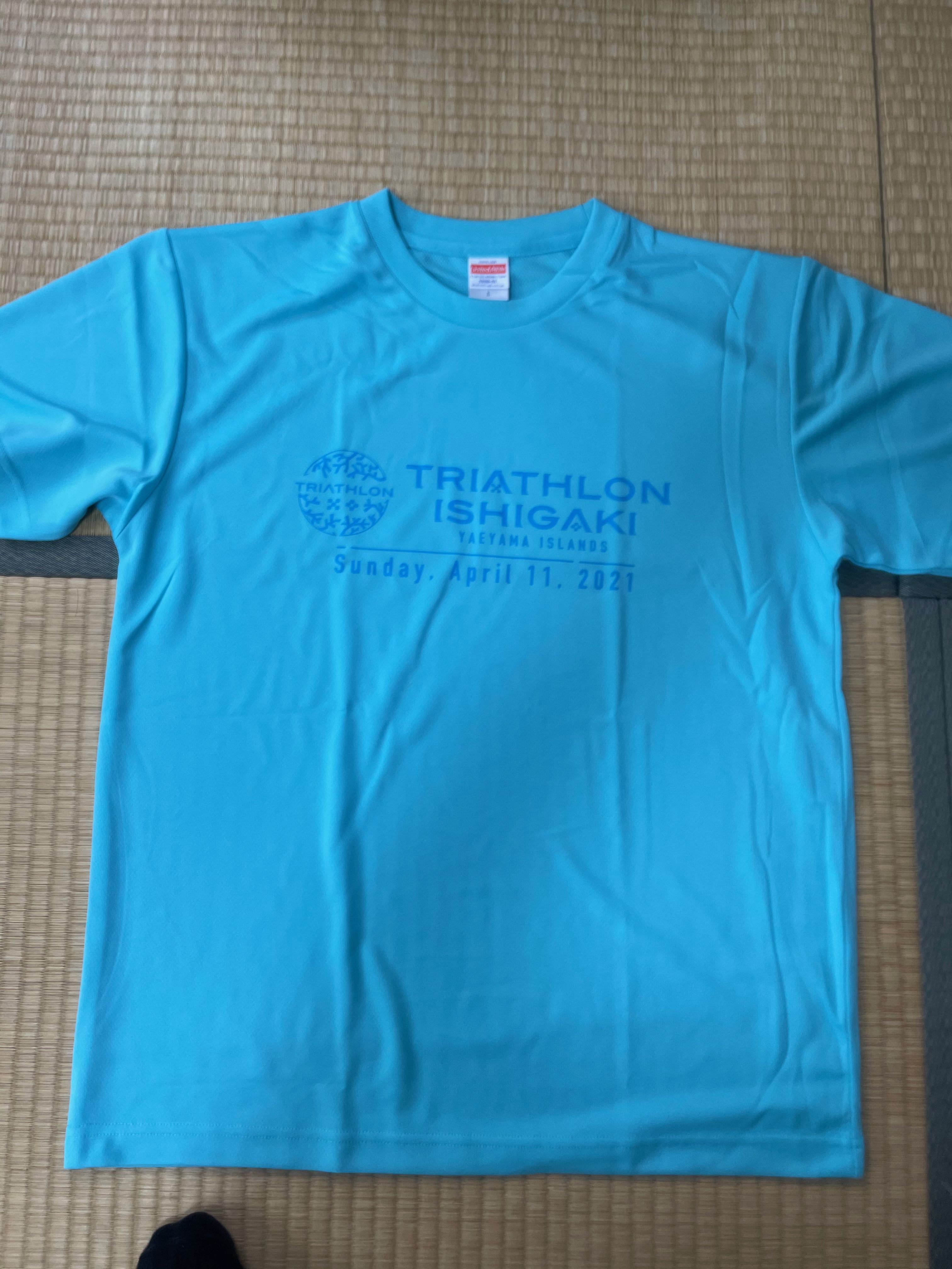 2021 石垣島トラアスロン　参加　Tシャツ