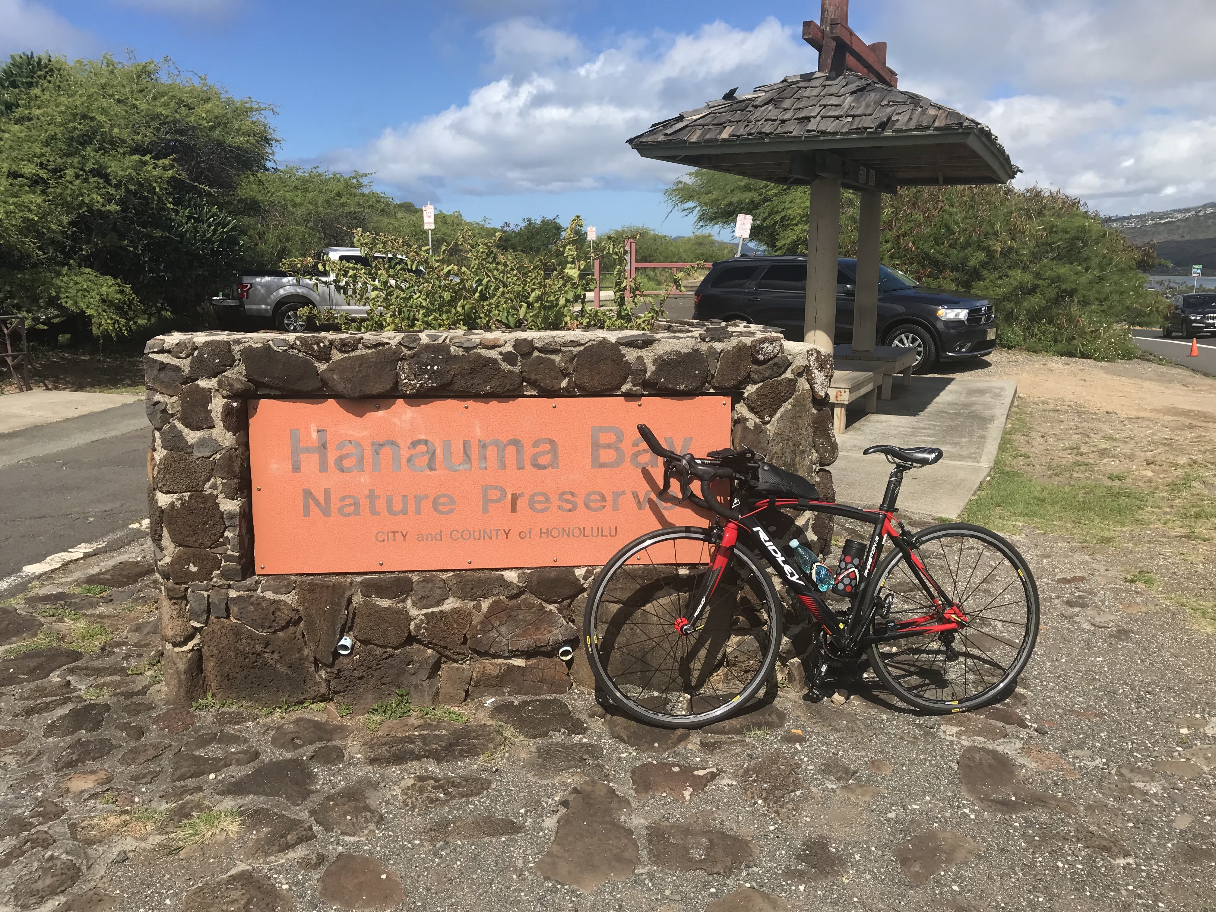 ハナウマ湾　サイクリング