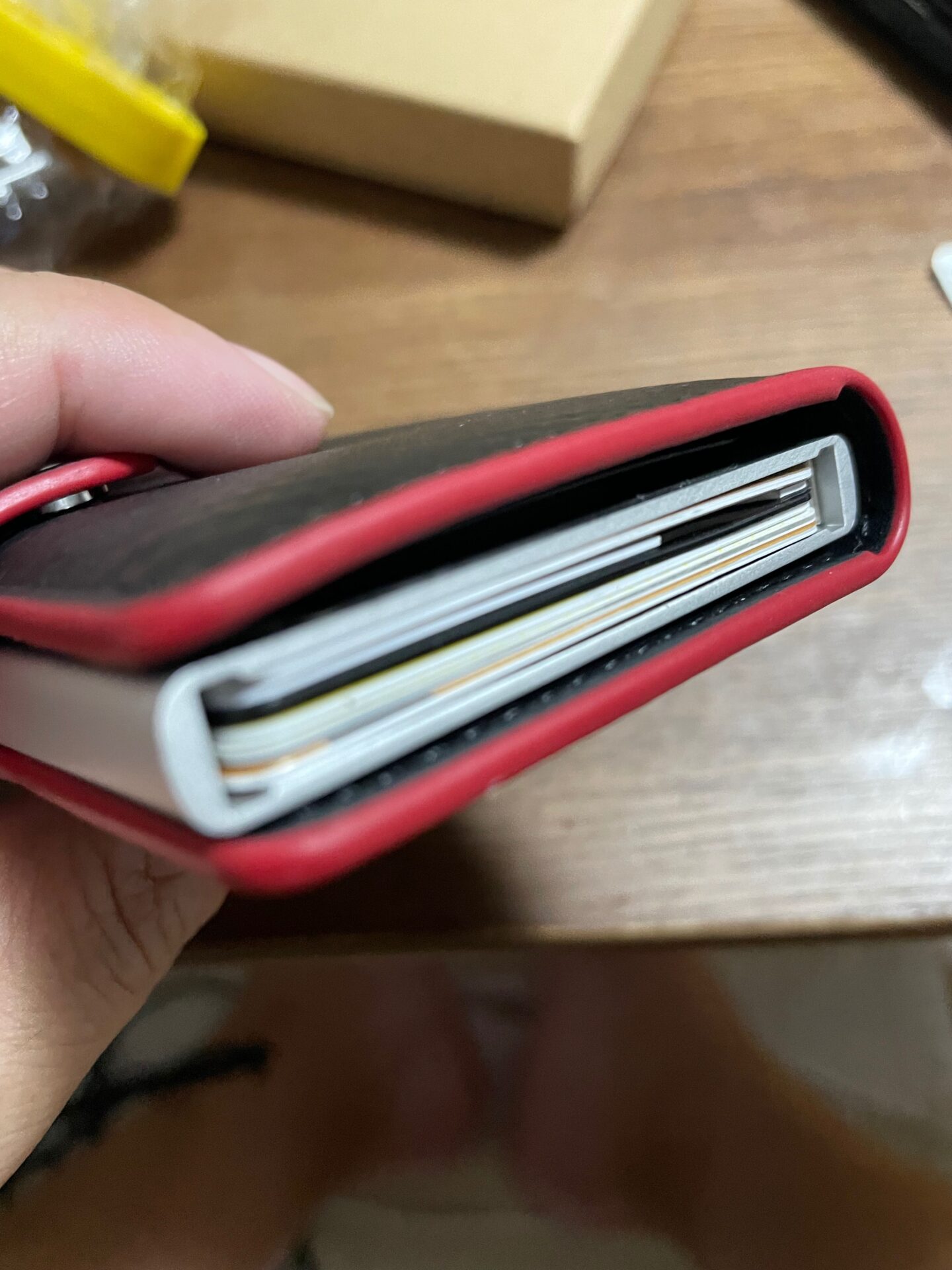 [Dom Teporna] ミニ財布 カードケース　金属カードケース