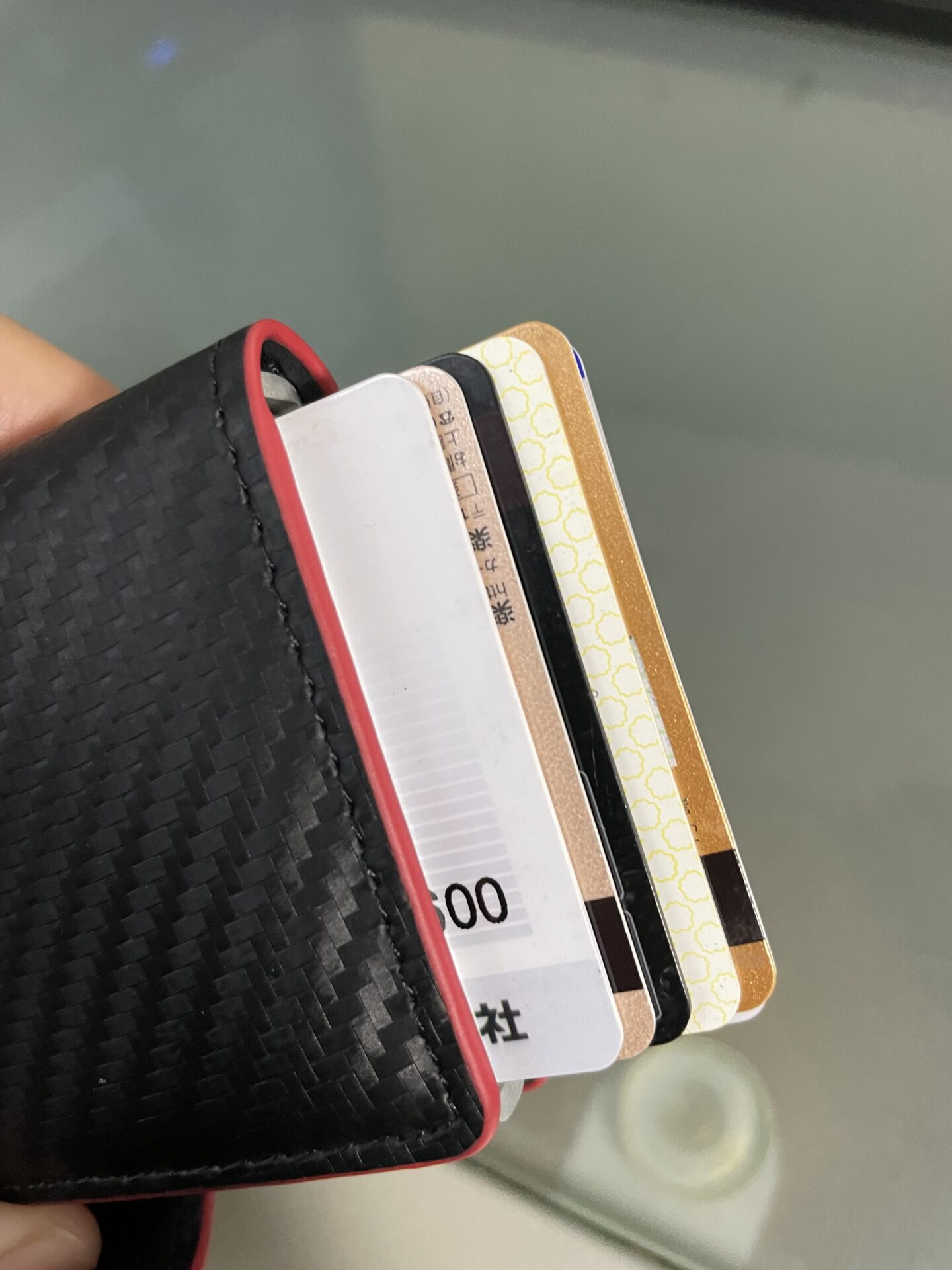 [Dom Teporna] ミニ財布 カードケース　カード飛び出す