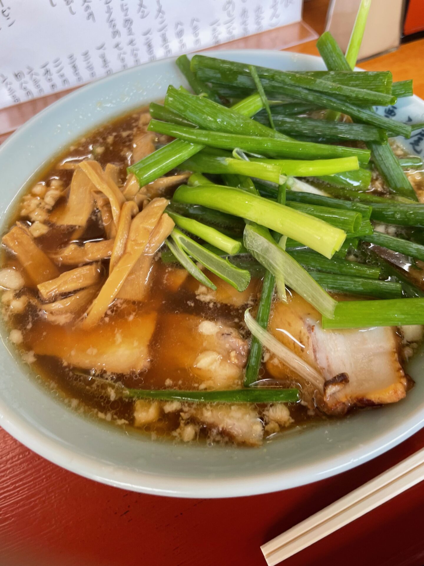 尾道ラーメン 山長　にく尾道ラーメン