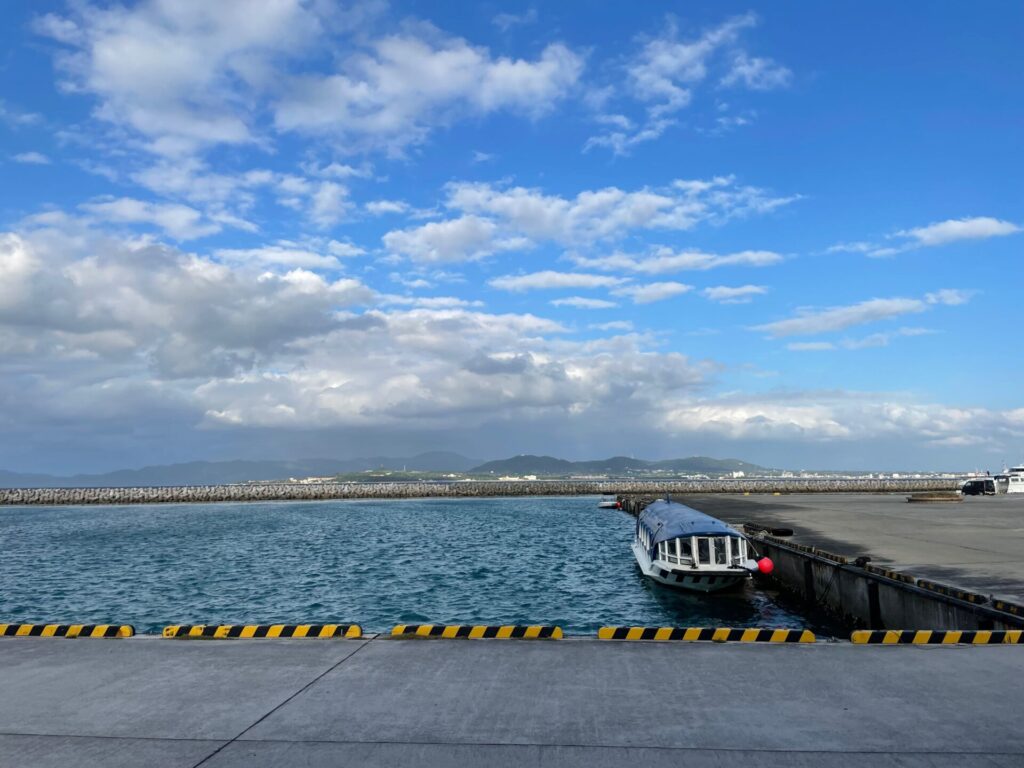 竹富島　港