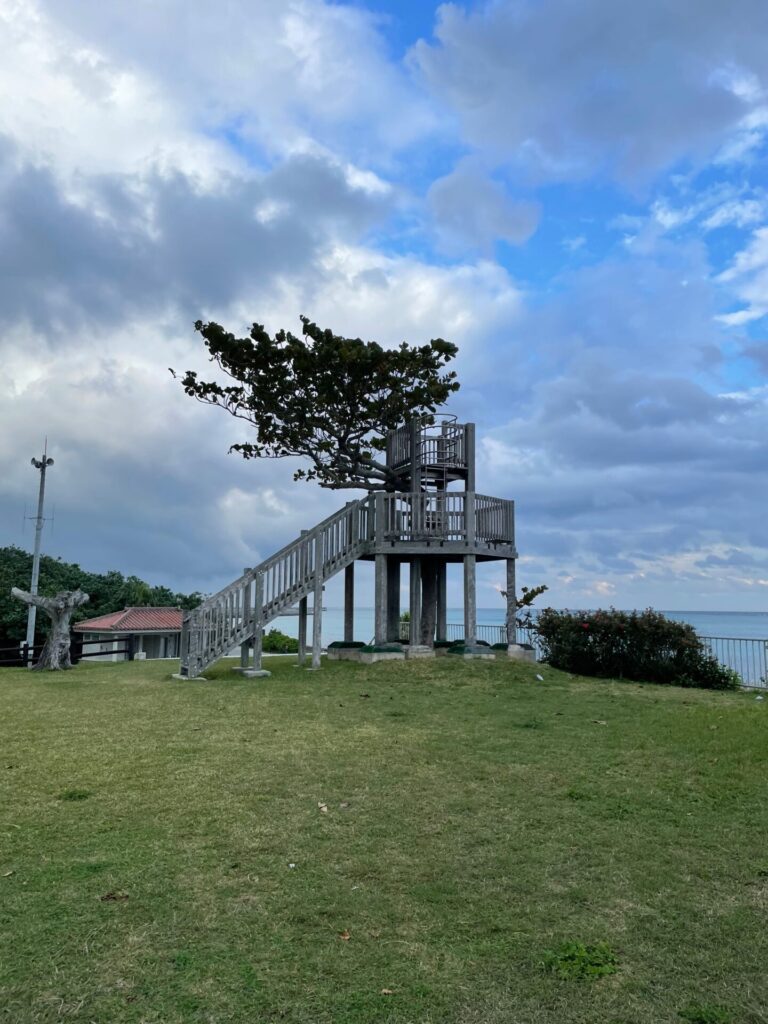 石垣島　サザンビーチ公園　高台