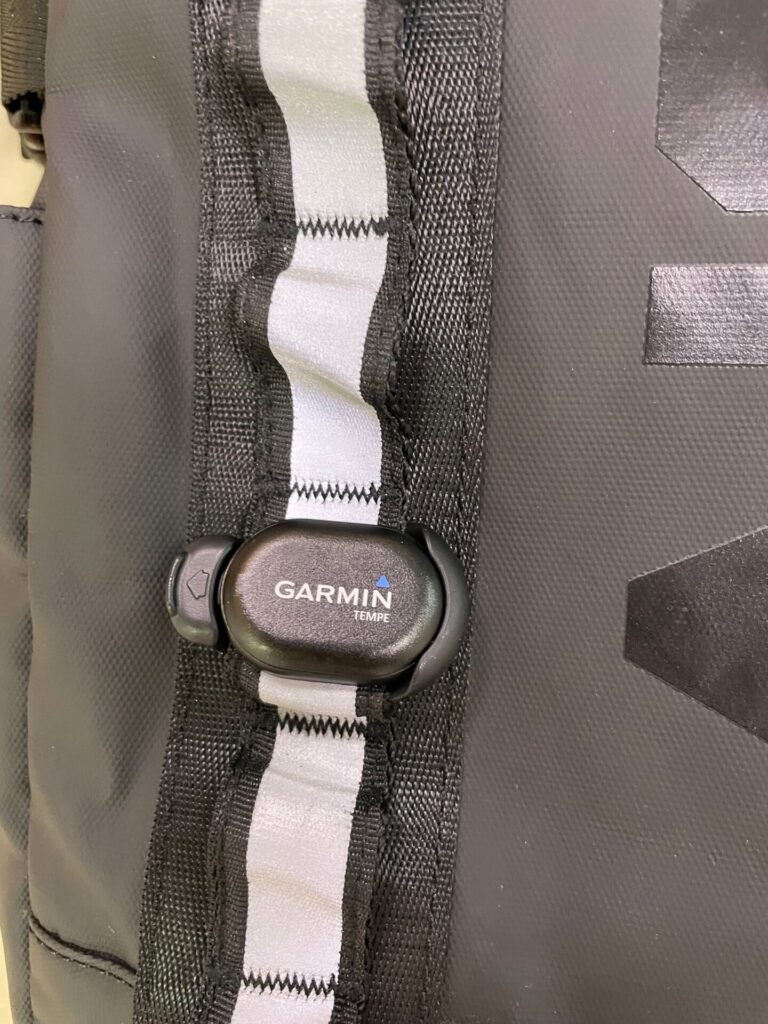 GARMIN ワイヤレス温度センサー　クリップ　取り付け