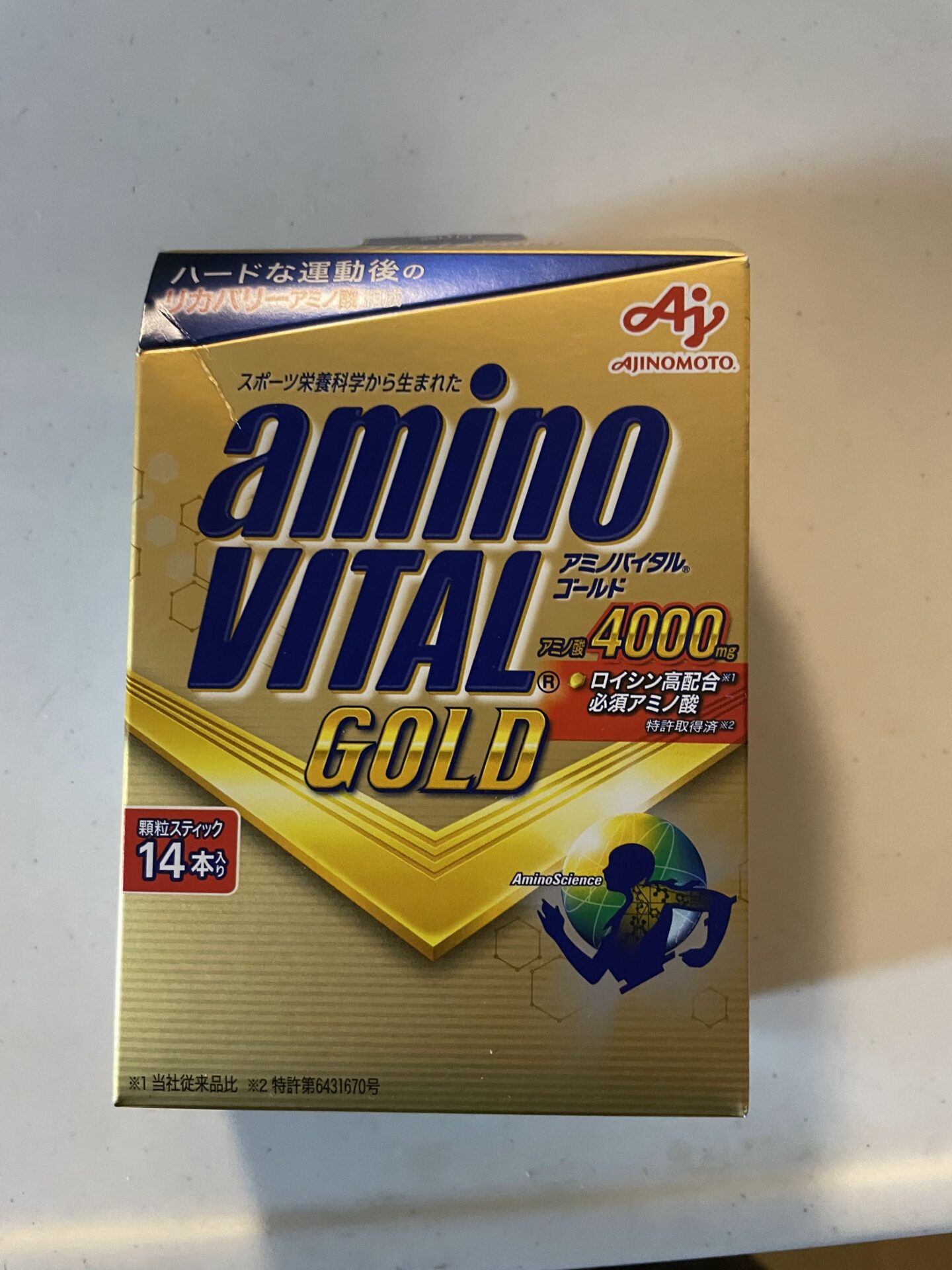 アミノバイタル GOLD 顆粒　箱