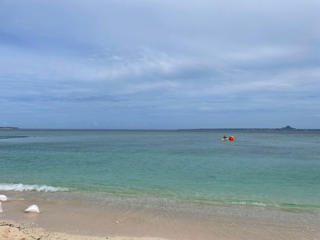 第6回 沖縄オープンウォータースイム瀬底島 綺麗な海