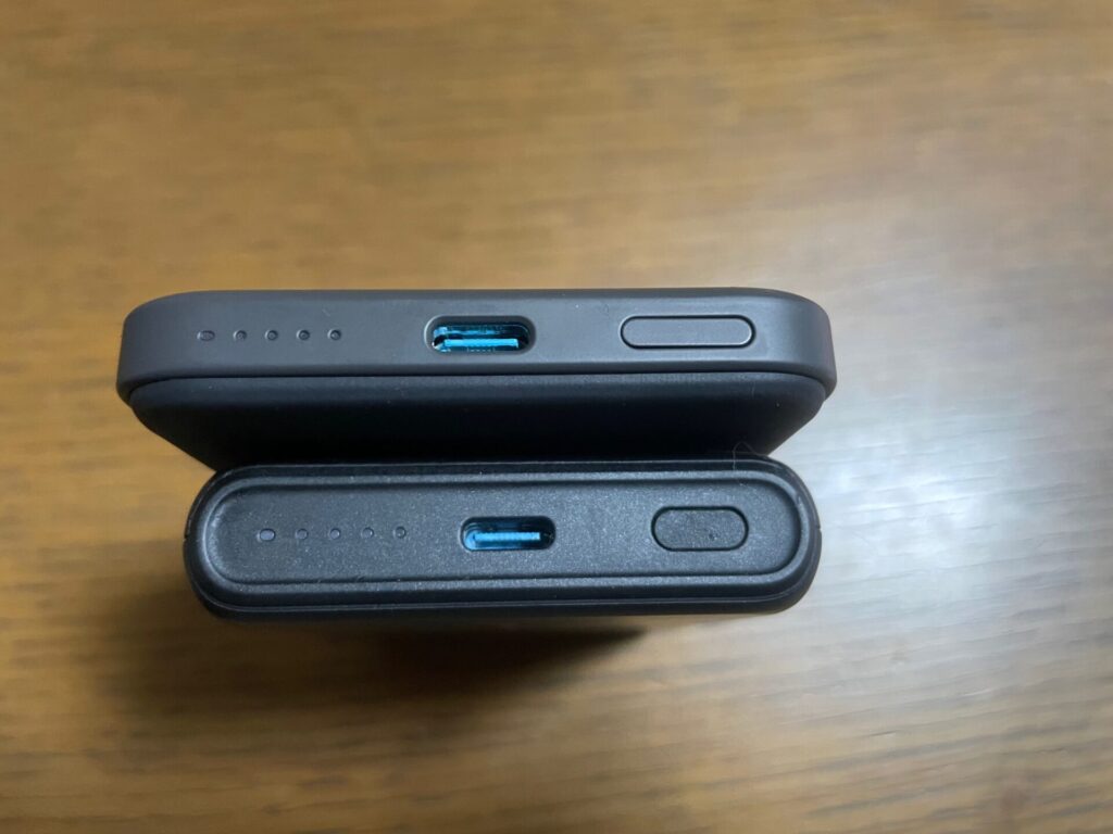 Anker 621 Magnetic Battery　比較　Anker PowerCore Magnetic 5000