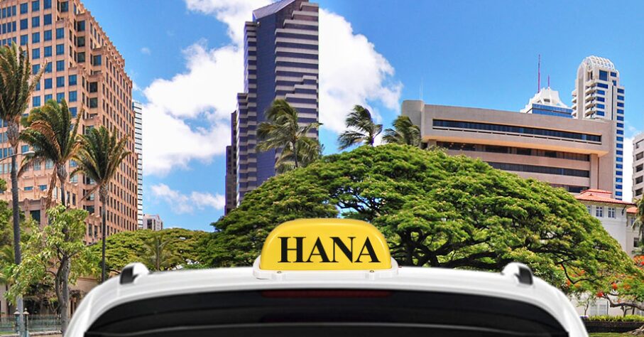 HANAタクシー　ホノルル　ハワイ